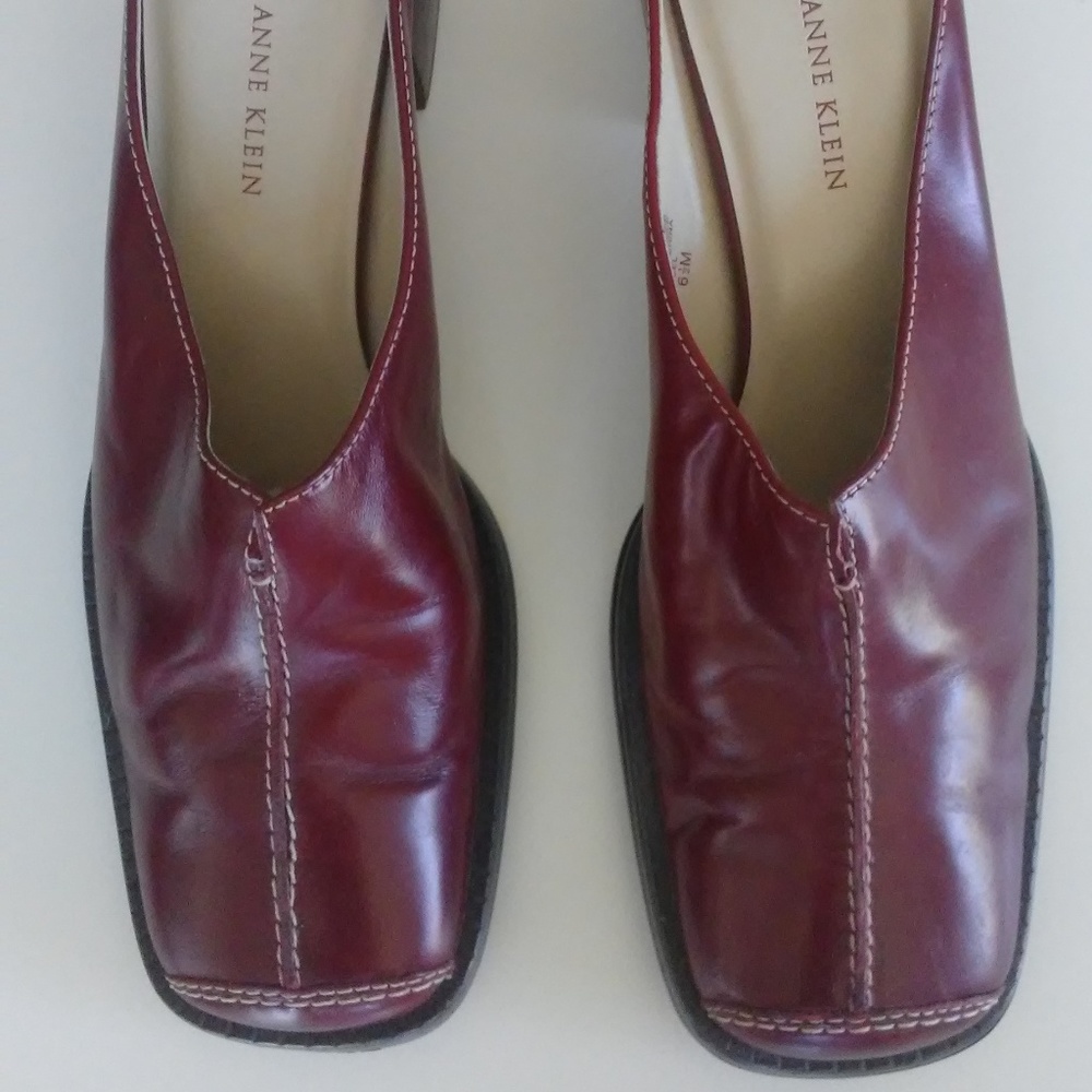 Anne Klein Leather Loafers